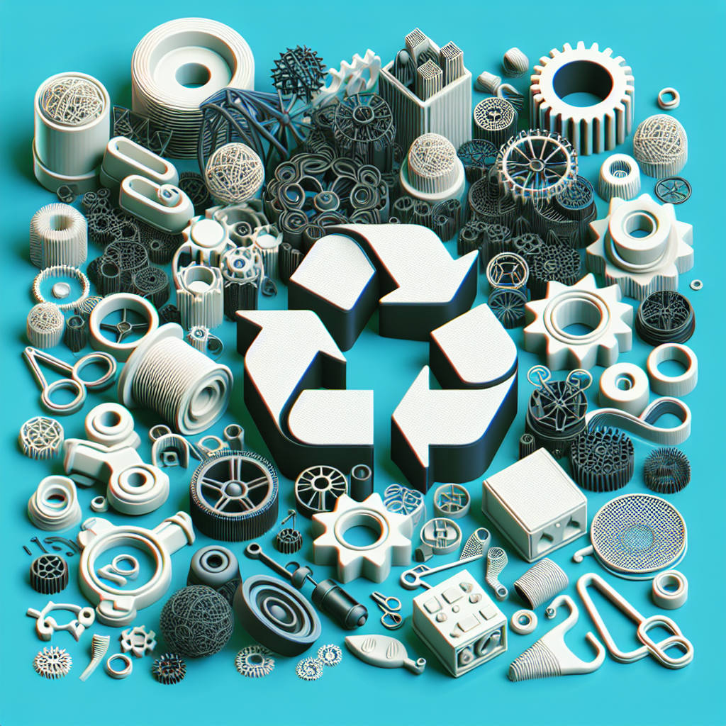 Druk 3D a upcycling: tworzenie nowych produktów z odpadów.