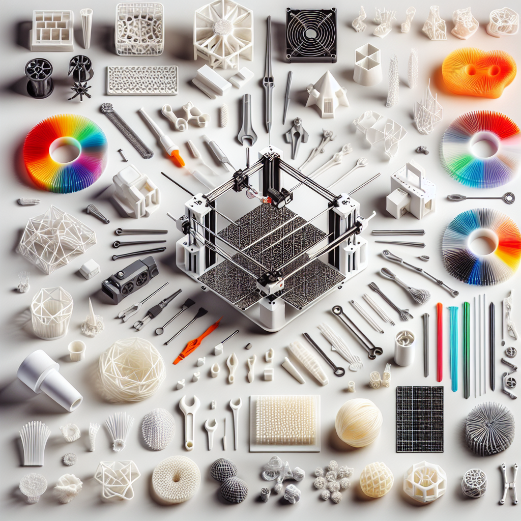 Przegląd materiałów do druku 3D: jakie surowce wybrać dla różnych projektów.