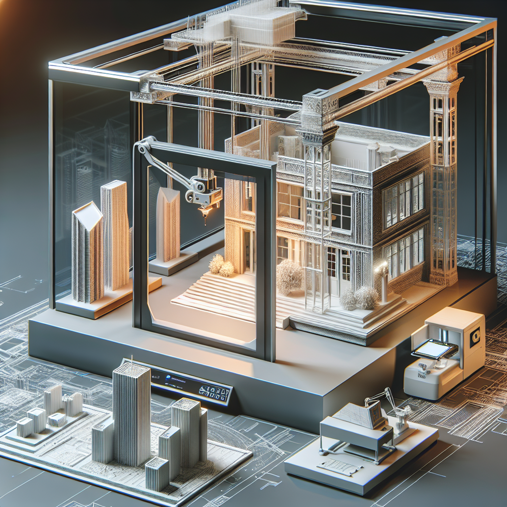 Druk 3D w architekturze: modele, makietowanie i prototypowanie.