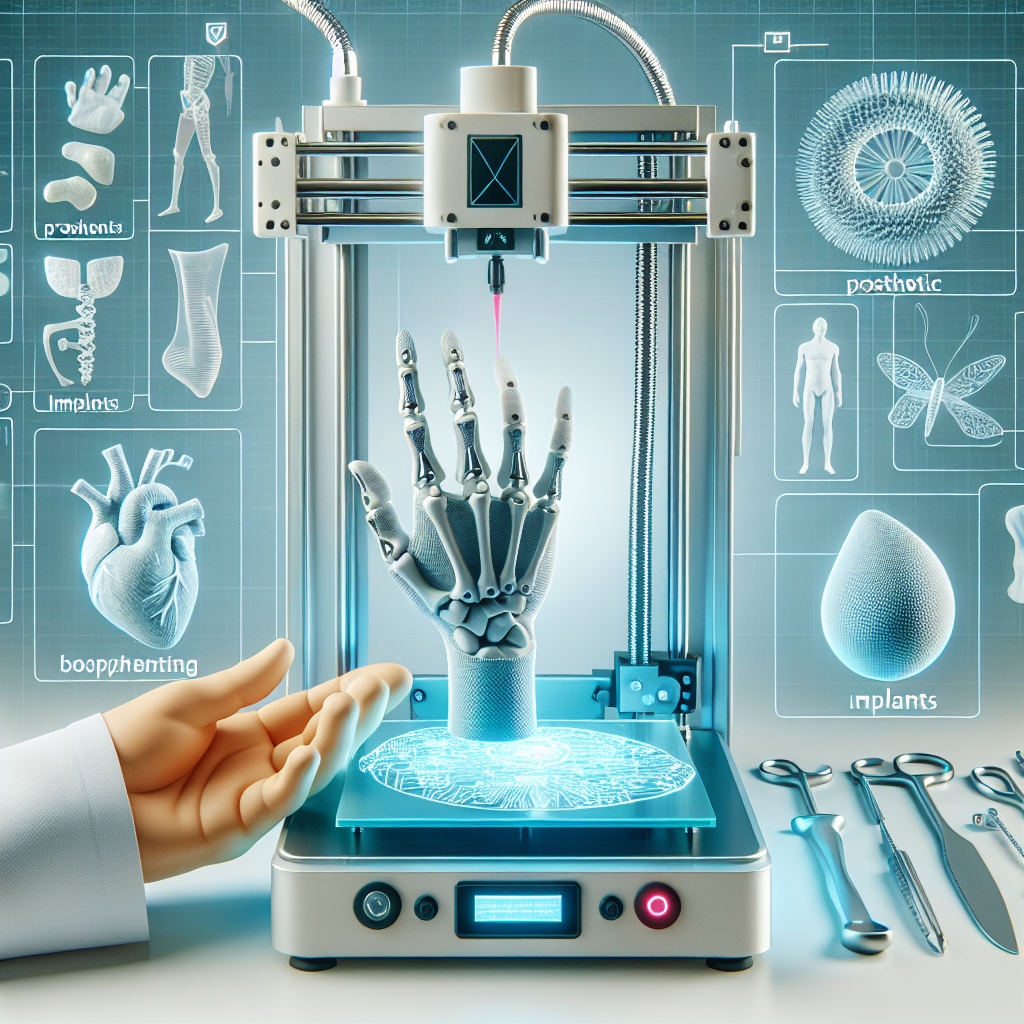 Druk 3D a innowacje w sektorze zdrowia: protezy, implanty i więcej.