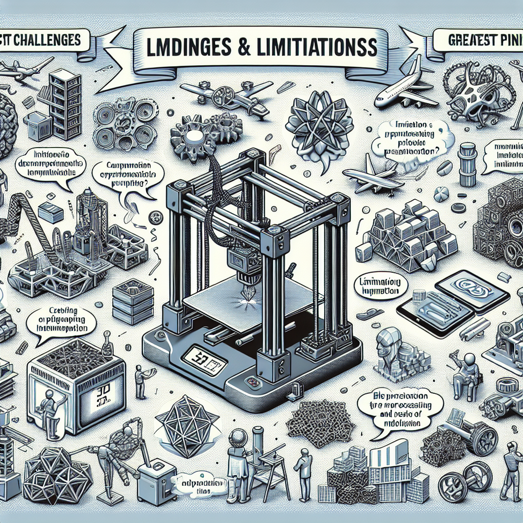 Największe wyzwania i ograniczenia druku 3D.