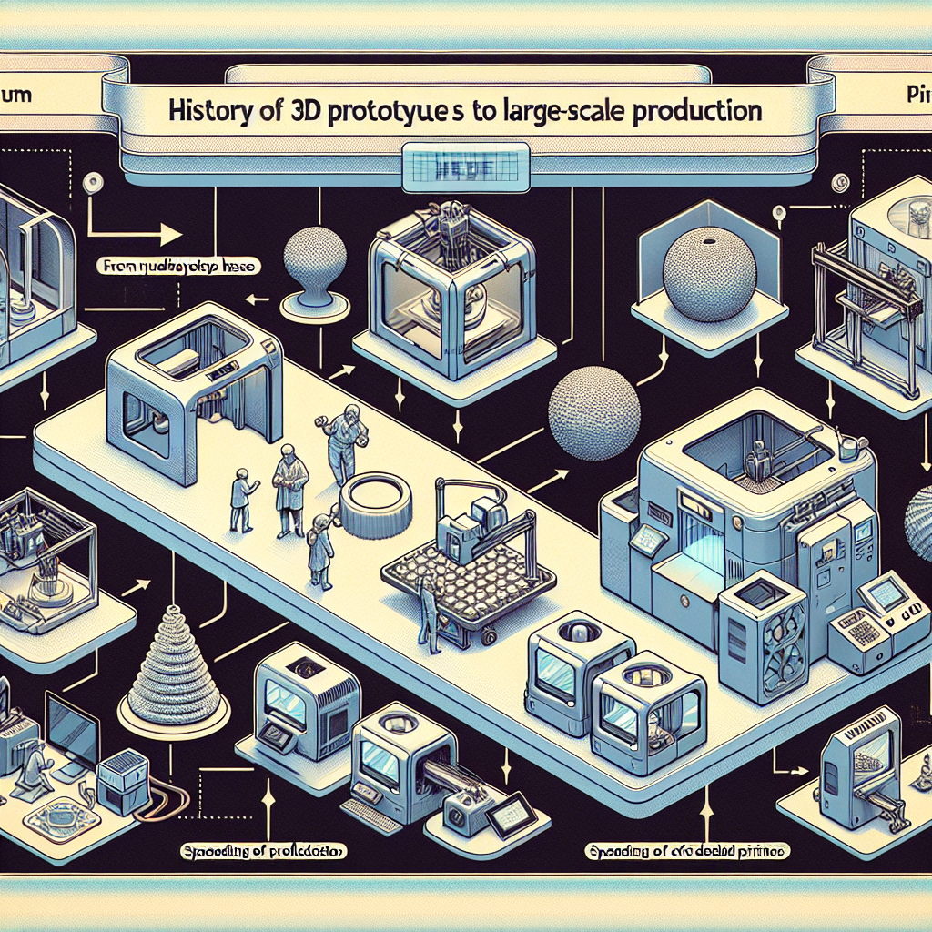 Historia druku 3D: od prototypów do produkcji na dużą skalę.
